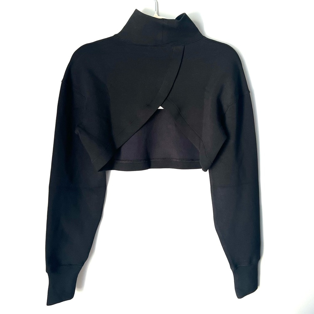 SPANX Brushed AE Bolero - Very Black - Women’s Small NWT - Picture 4 of 10